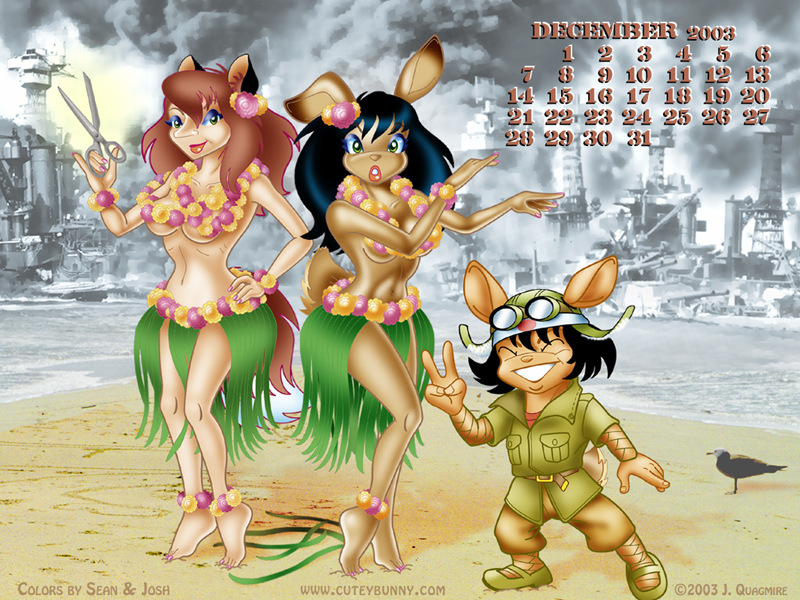 Dec 2003 Pearl Harbor Day Calendar