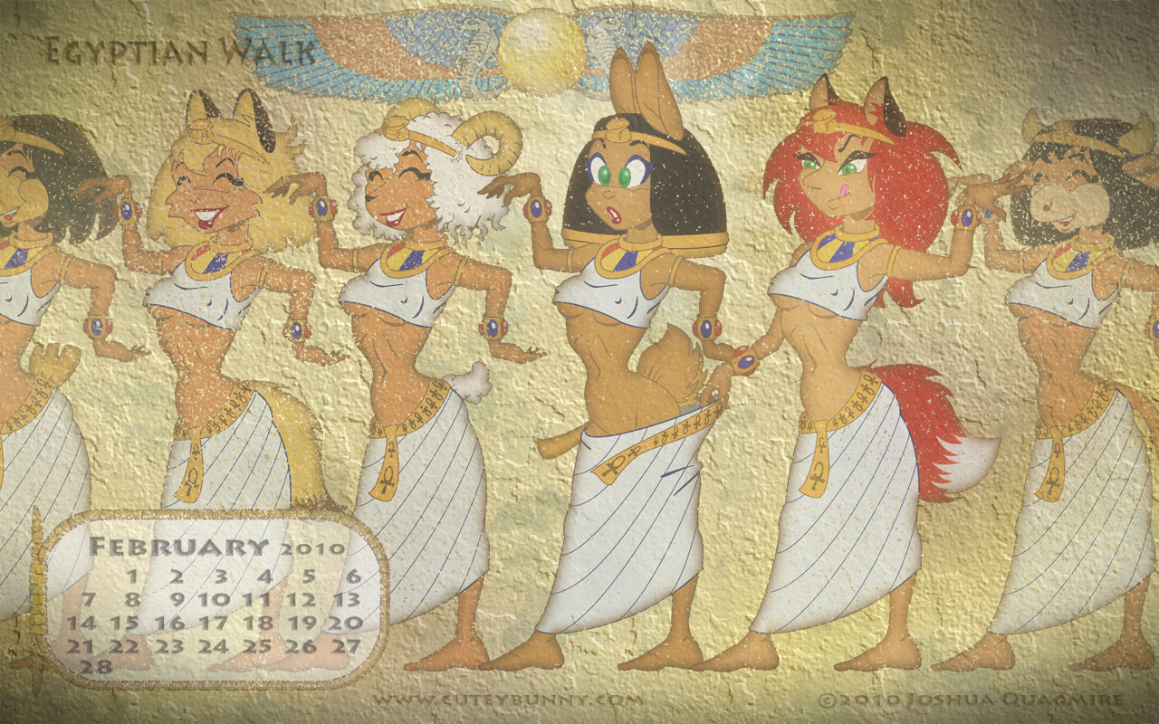 Egyptian Walk Calendar