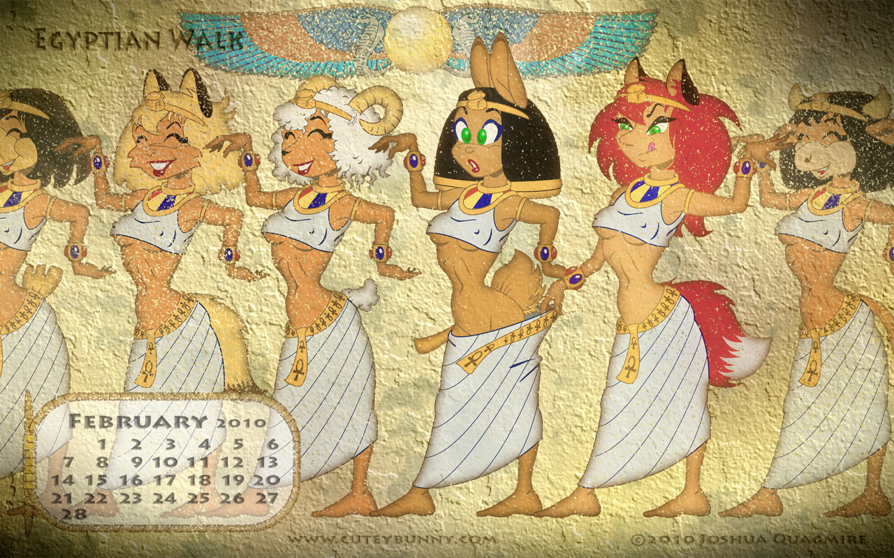 Egyptian Walk Calendar