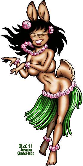 Hula Bunny TopPix