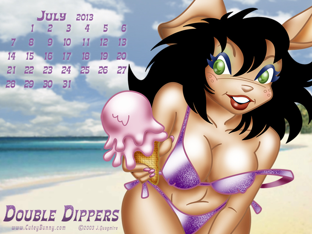 Double Dippers Calendar Pix