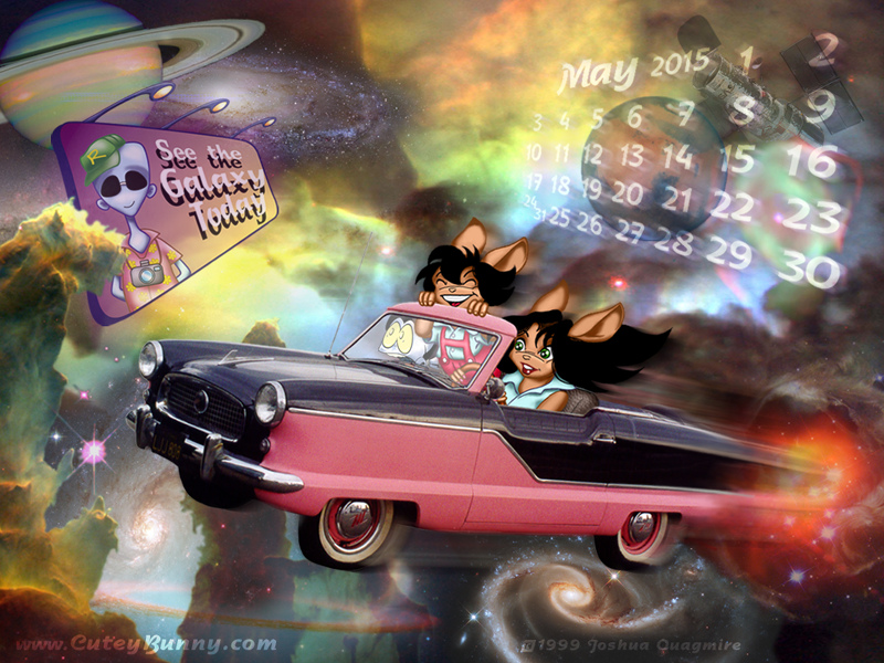 Cruisin' the HubbleVerse Calendar