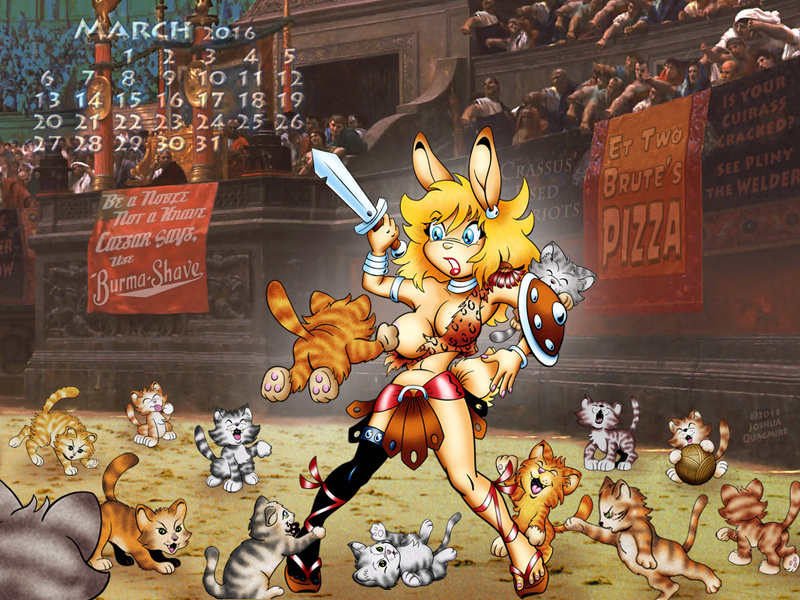 Colosseum Kitten Rampage