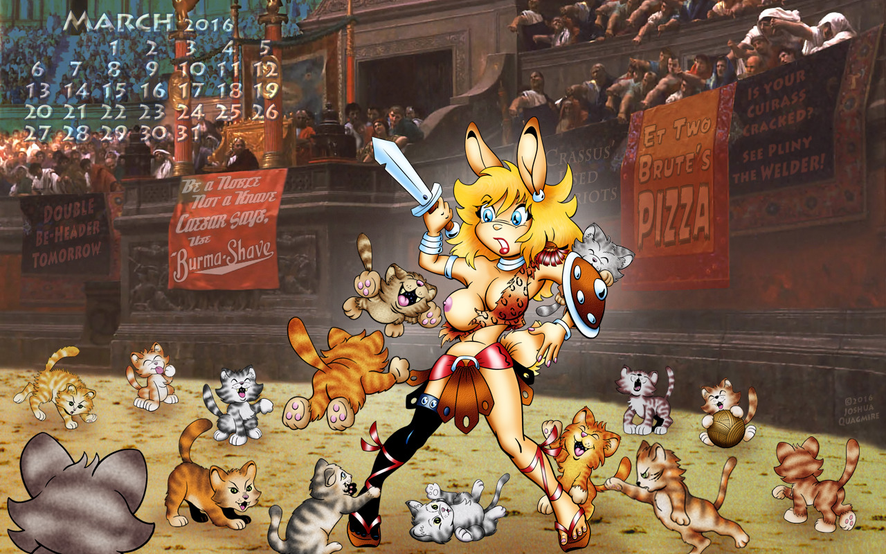 Colosseum Kitten Rampage